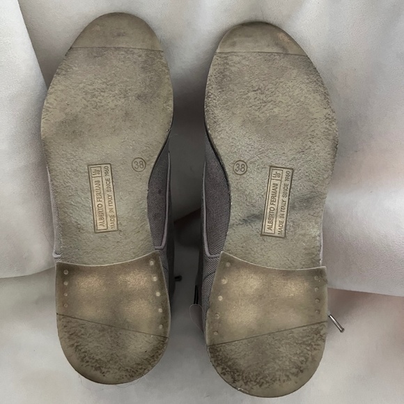 Alberto Fermani Gloss-Tipped Ankle Boots - Picture 13 of 16